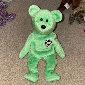 KICKS BEAR BEANIE BABY